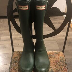 Hunter | Shoes | Hunter Womens Refined Creeper Tall Boots | Poshmark
